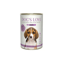 Dog's Love Hund Nassfutter Junior Lamm mit Stückchen in Sauce getreidefrei 6 x 400 g - 6 x 400 g – Bild 1 von 3