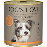 Produktbild von Dog's Love Hund Nassfutter Senior Pute Getreidefrei 6 x 800 g - 6 x 800 g