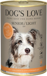 Dog's Love Hund Nassfutter Senior Pute getreidefrei monoprotein 6 x 400 g - 6 x 400 g – Bild 1 von 4