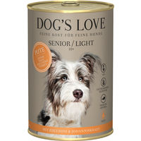 Produktbild von Dog's Love Hund Nassfutter Senior Pute getreidefrei monoprotein 6 x 400 g - 6 x 400 g