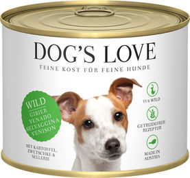 Dog's Love Hunde Nassfutter Adult Wild Getreidefrei 6 x 200 g - 6 x 200 g – Bild 1 von 6