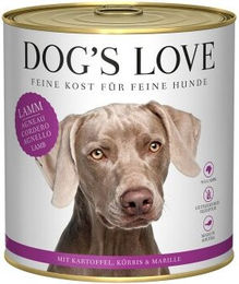 Produktbild von Dog's Love Hundefutter Adult Lamm Allergie 6x800 g - 6 x 800 g