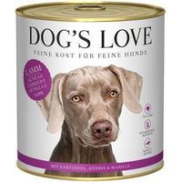 Produktbild von Dog's Love Hundefutter Adult Lamm Allergie 6x800 g - 6 x 800 g