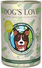 Produktbild von Dog's Love Hundefutter Insekt 6x400g