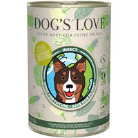 Produktbild von Dog's Love Hundefutter Insekt 6x400g