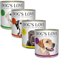 Produktbild von Dog's Love Hundefutter Mixpaket für alle Altersstufen 24x800g