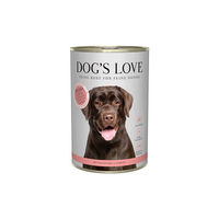 Produktbild von Dog's Love Hypoallergenes Hund Nassfutter Pferd Adult 6 x 400g - 6 x 400 g