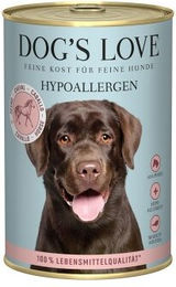 Produktbild von Dog's Love Hypoallergenes Pferdefutter für Adult mit hohem Fleischanteil und Monoprotein 6x400g - 6 x 400 g