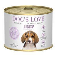 Produktbild von Dog's Love Junior Hundefutter Nassfutter Lamm 6 x 200 g - 6 x 200 g