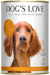 Produktbild von Dog's Love Junior Hundefutter Pute mit Zucchini getreidefrei und glutenfrei 6x400 g - 6 x 400 g