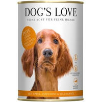 Produktbild von Dog's Love Junior Hundefutter Pute mit Zucchini getreidefrei und glutenfrei 6x400 g - 6 x 400 g