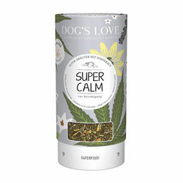 Produktbild von Dog's Love Kräuter Super-Calm Beruhigungs-Snack für Hunde 100 g