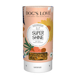 Dog's Love Kräuter Super-Shine Pulver für Hund zur Unterstützung von Haut, Fell und Krallen mit Bio-Inhaltsstoffen 70 g - 70 g – Bild 1 von 2