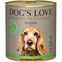 Produktbild von Dog's Love Nassfutter für Senioren Hunde Wild Getreidefrei 6 x 800 g - 6 x 800 g