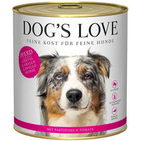 Produktbild von Dog's Love Pferd Monoprotein Adult Stückchen in Sauce 6x800g
