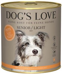 Dog's Love Senior Hundefutter Pute Monoprotein 6x400g – Bild 1 von 3