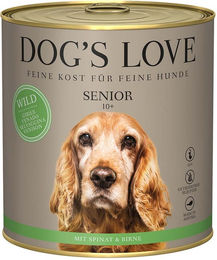 Produktbild von Dog's Love Senior Hundefutter Wild Monoprotein 6x400g