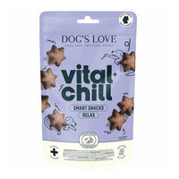 Produktbild von Dog's Love Smart Snacks Vital+ Chill Funktionssnack für Hunde mit Huhn zur Beruhigung und Unterstützung der Verdauung 6 x 150 g - 6 x 150 g