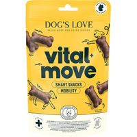 Produktbild von Dog's Love Smart Snacks Vital + Move Funktionssnack für Hunde Junior Huhn und Fisch 150 g - 6 x 150 g