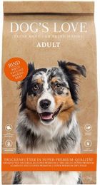 Produktbild von Dog's Love Trockenfutter Rind für Hunde Adult 2x12kg