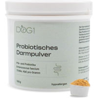 Produktbild von DOG1 Probiotisches Darmpulver für Hunde hypoallergen zur Unterstützung von Magen-Darm und Immunsystem