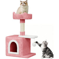 Produktbild von Dogat Kratzbaum für Kitten mit 2 Ebenen und Sisal 40 x 30 x 70 cm
