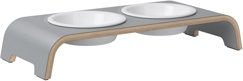 Produktbild von dogBar® Erhöhter Napf aus Holz in Grau