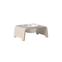 Produktbild von dogBar Single Futternapf aus Edelstahl in Cashmere Grey Größe M-small