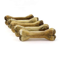 Produktbild von DOGBOSS Kauknochen für Hunde mit Cistus Incanus und Pansen 5er Set 12 cm aus Rind getreidefrei und glutenfrei