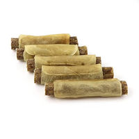 Produktbild von DOGBOSS Kausnack Kaurollen Ente und Apfel getreidefrei und glutenfrei 5er Pack 13 cm