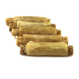 DOGBOSS Kausnack Kaurollen Lamm für Hunde getreidefrei und glutenfrei 5er Pack 13 cm – Bild 1 von 6
