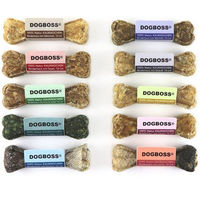 Produktbild von DOGBOSS Mini-Kauknochen Probierset für Hunde Adult, 10er Pack, 10 cm, getreidefrei und ohne Konservierungsstoffe
