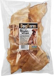 DogFarm Naturkauartikel Getrocknete Rinderohren Monoprotein für Hunde – Bild 1 von 1
