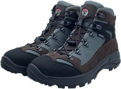 DOGGO Outdoor-Schuhe Balu aus Leder wasserabweisend braun-grau Größe 38 – Bild 1 von 2