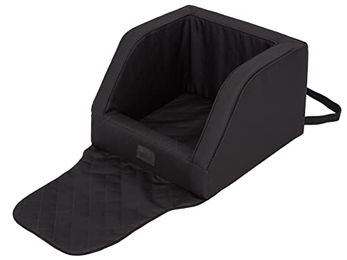 DOGGY Autositz für kleine Hunde aus Oxford-Gewebe Schwarz 46x46x31 cm – Bild 1 von 6