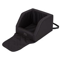 Produktbild von DOGGY Autositz für kleine Hunde aus Oxford-Gewebe Schwarz 46x46x31 cm