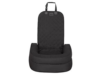 DOGGY Autositz für kleine Hunde aus wasserabweisendem Oxford-Gewebe Schwarz 55 x 42 cm – Bild 1 von 6