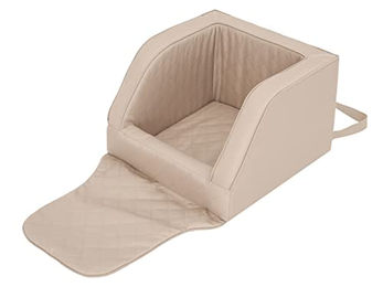 DOGGY Autositz für kleine Hunde in Beige 46x46x31 cm – Bild 1 von 5