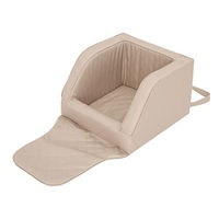 Produktbild von DOGGY Autositz für kleine Hunde in Beige 46x46x31 cm