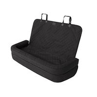 Produktbild von DOGGY Autositz für kleine Hunde und Katzen aus wasserabweisendem Oxford-Gewebe Schwarz 135 x 45 cm - 135 cm
