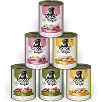 Produktbild von DOGGY Dog Adult Paté Mix Sensitive Nassfutter für Hunde getreidefrei 6 x 800 g - 6 x 800 g