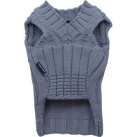 Produktbild von Doggy Dolly Hunde Strickpullover aus Baumwolle Grau Größe L