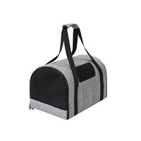 Produktbild von DOGGY Faltbare Transporttasche für Hunde und Katzen aus Stoff OEKO-TEX zertifiziert Bunt Grau Größe 1 27x39x28 cm