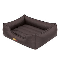 Produktbild von DOGGY Hobbydog CORCBR1 Hundebett Hundesofa in Dunkelbraun Größe L 65 x 50 cm
