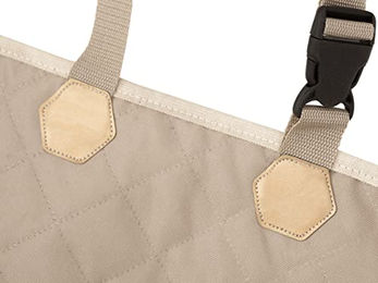 DOGGY Hundebett Autositz für kleine Hunde Beige Oxford-Gewebe wasserabweisend OEKO-TEX S - 135 cm – Bild 1 von 8