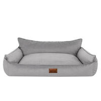 Produktbild von DOGGY Hundebett Grau OEKO-TEX Grösse L 64 x 49 cm