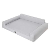 Produktbild von DOGGY Hundebett OEKO-TEX Hundematratze Grau Größe L 78x53 cm