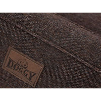 Produktbild von DOGGY Hundebett und Katzenbett XL 96x62 cm Braun mit abnehmbarem Bezug und OEKO-TEX Zertifizierung
