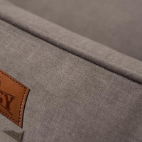 Produktbild von DOGGY Hundebett XXL Braun OEKO-TEX Hundematratze 106 x 80 cm