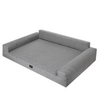 Produktbild von DOGGY Hundebett XXL in Grau aus Stoff mit OEKO-TEX Zertifizierung